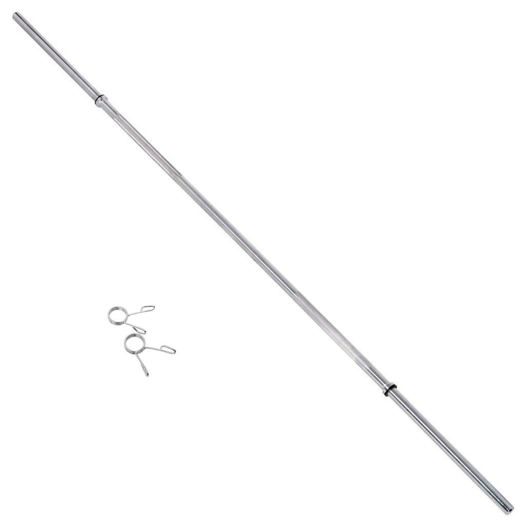 HAJEX Olympic and Standard Barbell Bars 4Ft, 5Ft, 6Ft and 7Ft