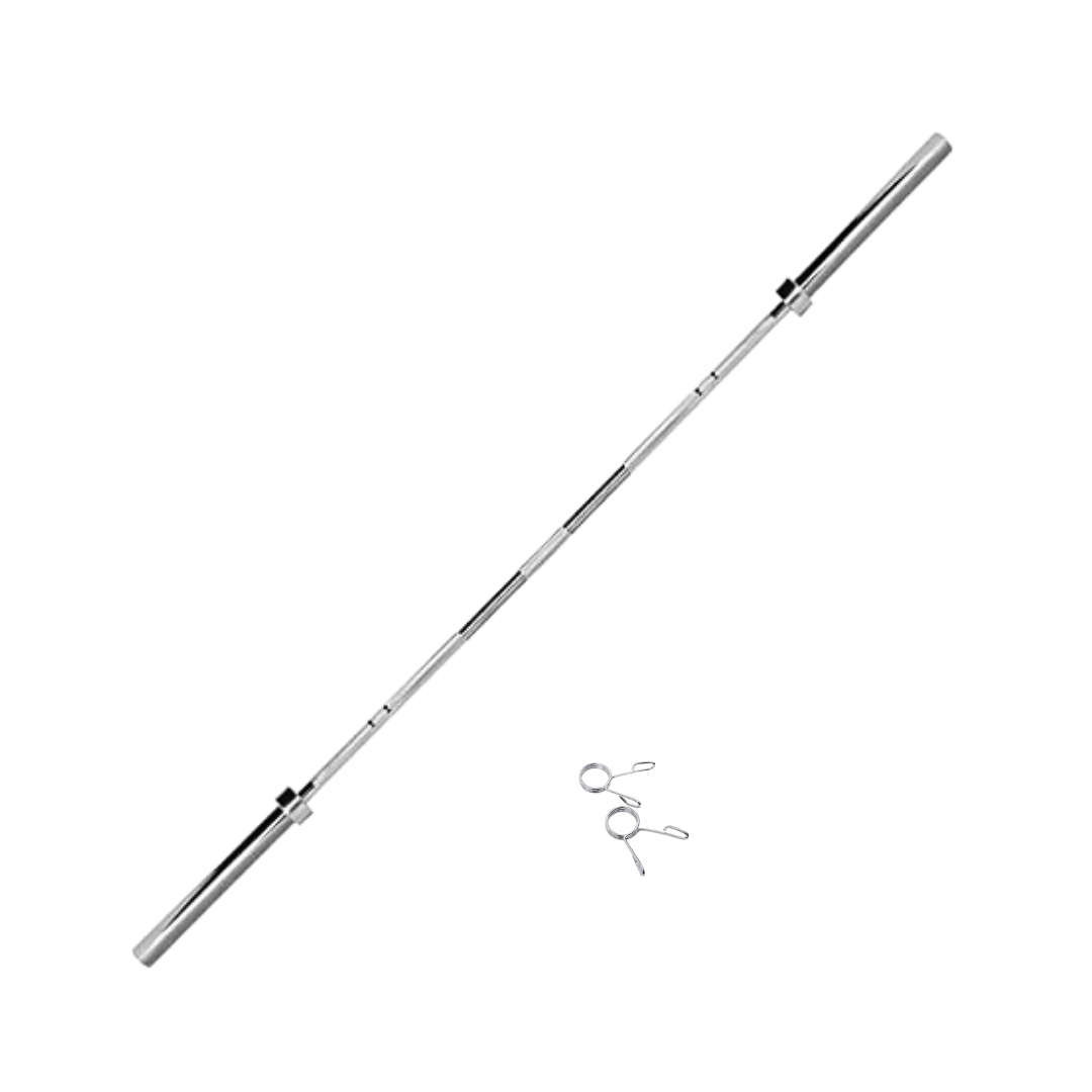 HAJEX Olympic and Standard Barbell Bars 4Ft, 5Ft, 6Ft and 7Ft