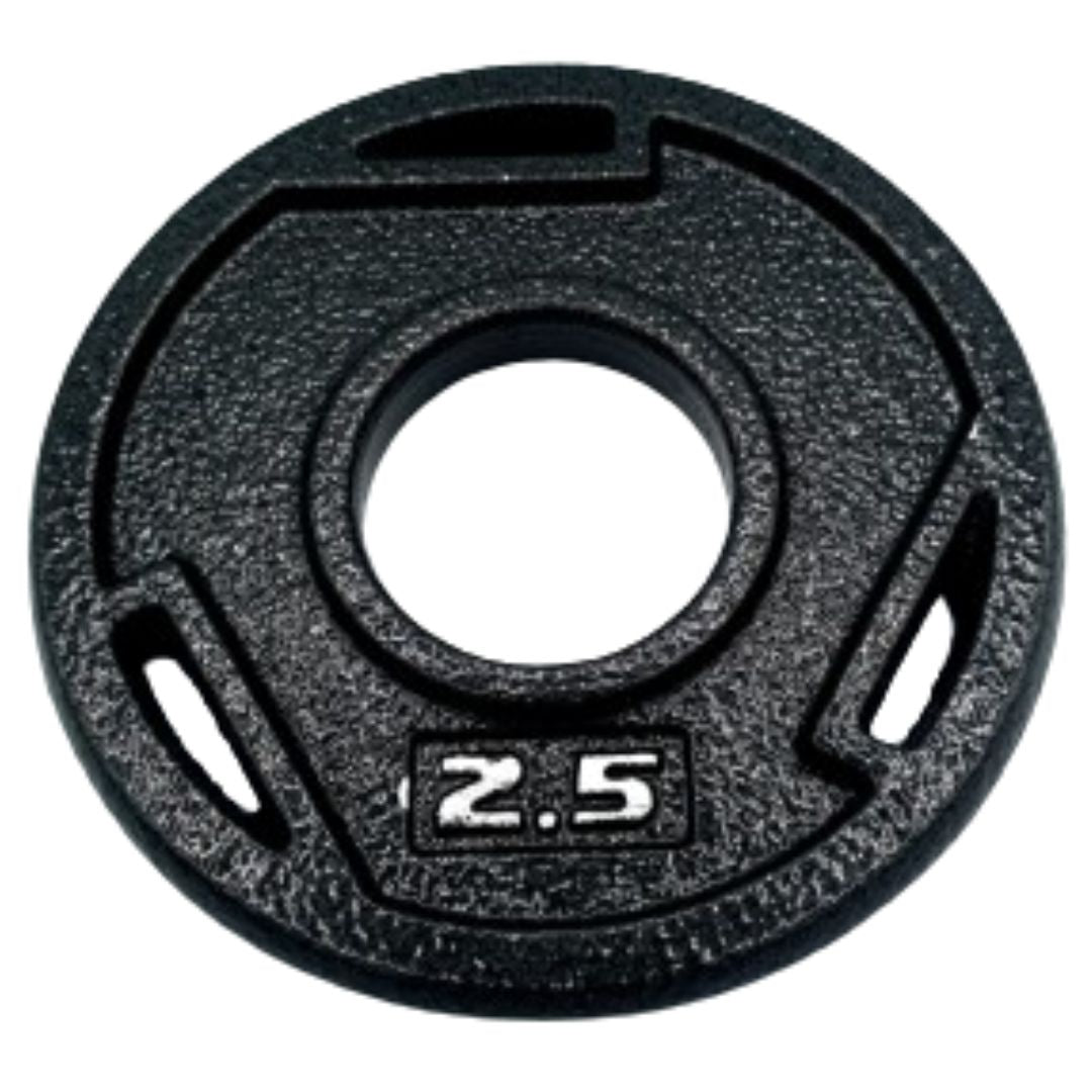 HAJEX Tri Grip Cast Iron Weight Plates