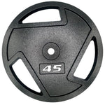 HAJEX Tri Grip Cast Iron Weight Plates