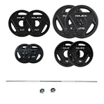 HAJEX Tri Grip Cast Iron Weight Plates