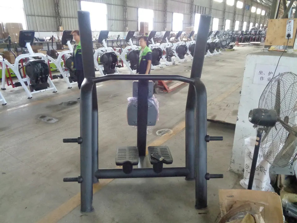 Vertical Workout Bench with Spotter Stand, Barbell and Plate Support (AN28)