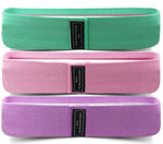 Three Levels Anti-Slip Booty Resistance Bands Set