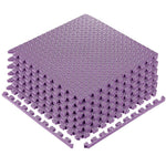HAJEX Interlocking Exercise Gym Floor Mat - Pack of 6