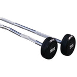 HAJEX Straight and EZ Curl Fixed Round Head Weight Barbell Sets - 20 to 150 LB