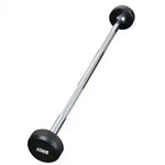 HAJEX Straight and EZ Curl Fixed Round Head Weight Barbell Sets - 20 to 150 LB