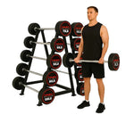 HAJEX Straight and EZ Curl Fixed Round Head Weight Barbell Sets - 20 to 150 LB