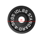 Cast Iron Weight Plates - Standard, Olympic in LBs, KGs
