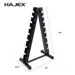 Steel Dumbbell Racks Vertical & Horizontal (3, 6, 8, 10 Levels)