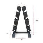 Steel Dumbbell Racks Vertical & Horizontal (3, 6, 8, 10 Levels)