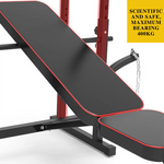 Adjustable Workout Bench with Weight Sets